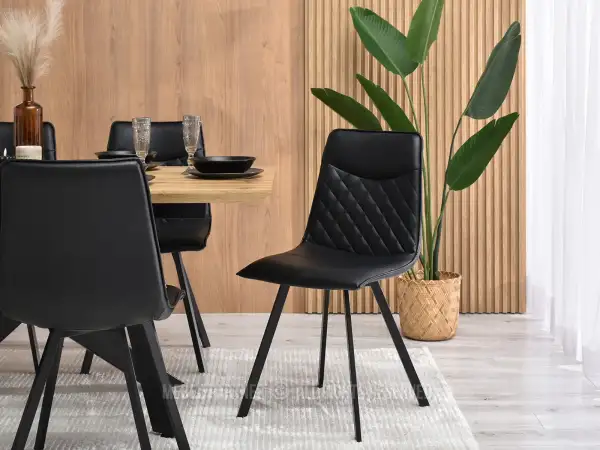 Pikowane krzesła w stylu loft do Twojego wnętrza